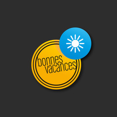 bonnes vacances