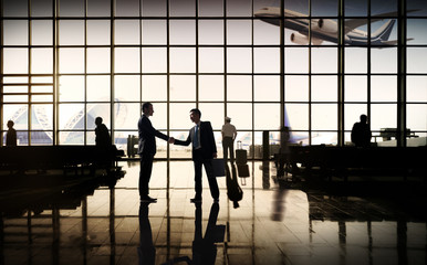 International Airport Business Travel Airport Terminal Concept