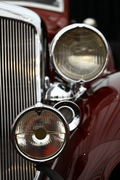 Vintage headlight