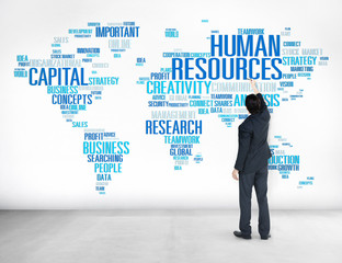 Human Resources Career Jobs Occupation Employment Concept