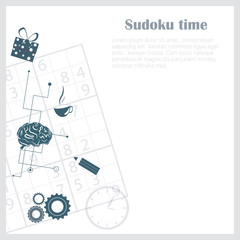 Sudoku background 