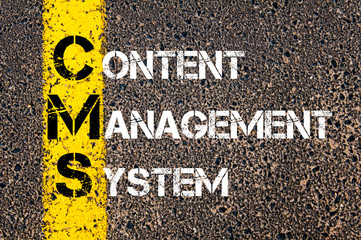 Acronym CMS - Content Management System