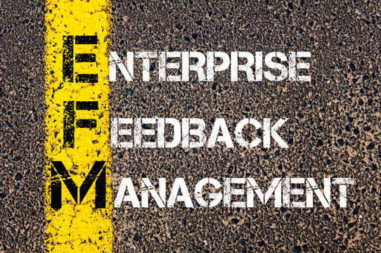 Acronym EFM - Enterprise Feedback Management