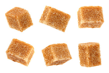 Thatched brown sugar cube collection - 81653858