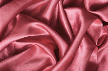 Texture red satin, silk background