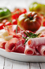 Concept of italian food