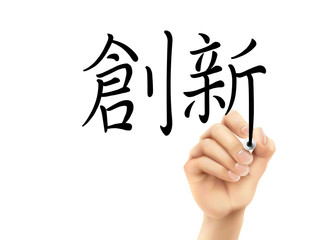 traditional Chinese words for Innovation