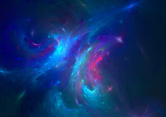 Star dust, abstract fractal background.