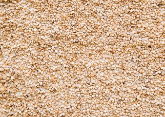 sesame seeds background.