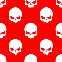 Fondo calaveras color rojo