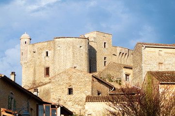 Fototapeta na wymiar Chateau de la roure