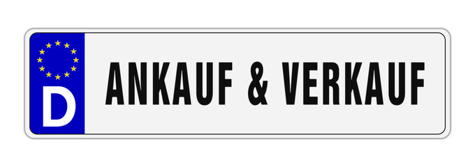Nummernschild Ankauf Verkauf