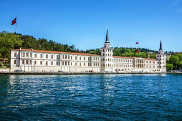 Kuleli military high school, Bosphorus, Istanbul, Turkey