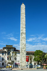 Fototapeta premium Luksor obelisk in Istanbul, Turkey