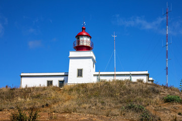 Fototapeta na wymiar Lighthouse, Madeira, Portugal