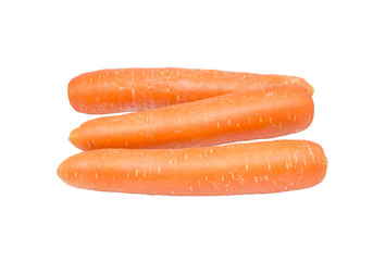 carrot isolated on white background