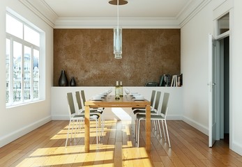 helles modernes Esszimmer