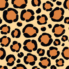 Animal skin. Seamless patterns.