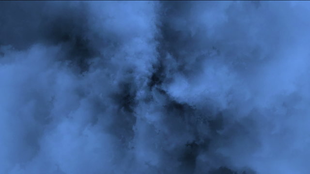 Flying in the clouds