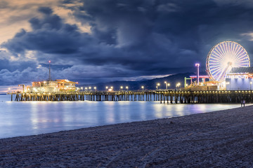 Obraz premium Santa Monica beach