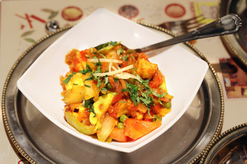 Indian vegetable vegetarian