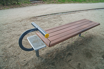 公園の健康器具