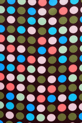 fabric with polka dots