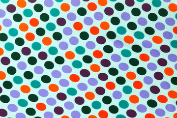 fabric with polka dots