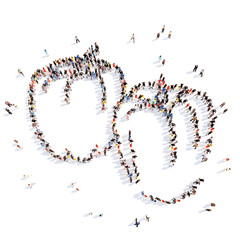 people in the form of sweet pepper.