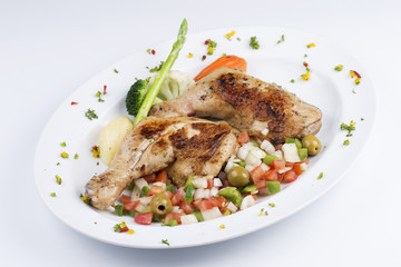 Grilled chicken steak