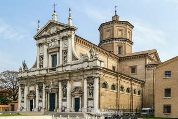 Fototapeta na wymiar Santa Maria in Porto, Ravenna, Italy