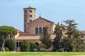Fototapeta na wymiar Basilica of Saint Apollinaris in Classe, Italy