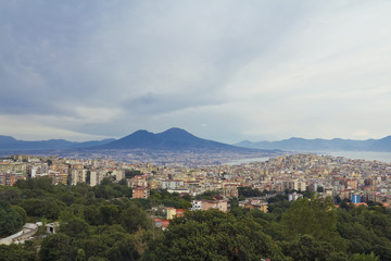 Fototapeta na wymiar Panorama of Naples