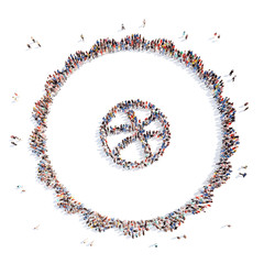 people in the form of media icons.