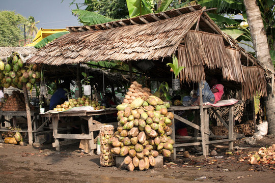 Marché au Kenya