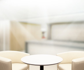 Top Table Of Background in Office