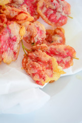deep fried flower
