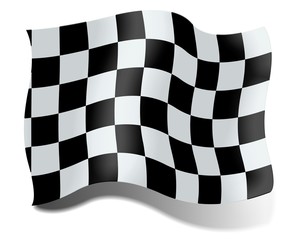 Drapeau à damier
