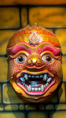 Big Size of Hua Khon (Ancient Thai Traditional Show Mask)