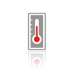 Icono termómetro comp color FB reflejo