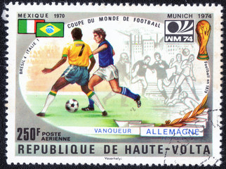 Republique de Haute-Volta - CIRCA 1974