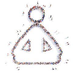 people in the form of a yoga person.