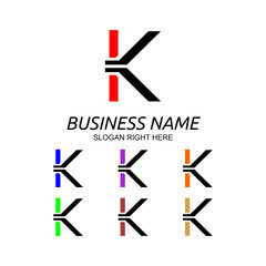 HK letter logo Vol.2