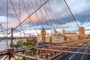 Fototapeta premium New York City night skyline