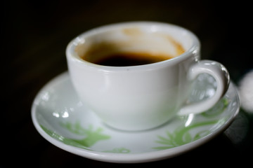 Obraz na płótnie Canvas Hot Coffee and Espresso