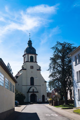 Fototapeta premium Kirche in Schwemlingen
