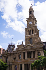 Fototapeta na wymiar Sydney town hall