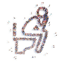 people in the form of a man on  toilet.