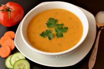 Vegetable soup - cream