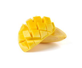 mango fruit isolated on white background
